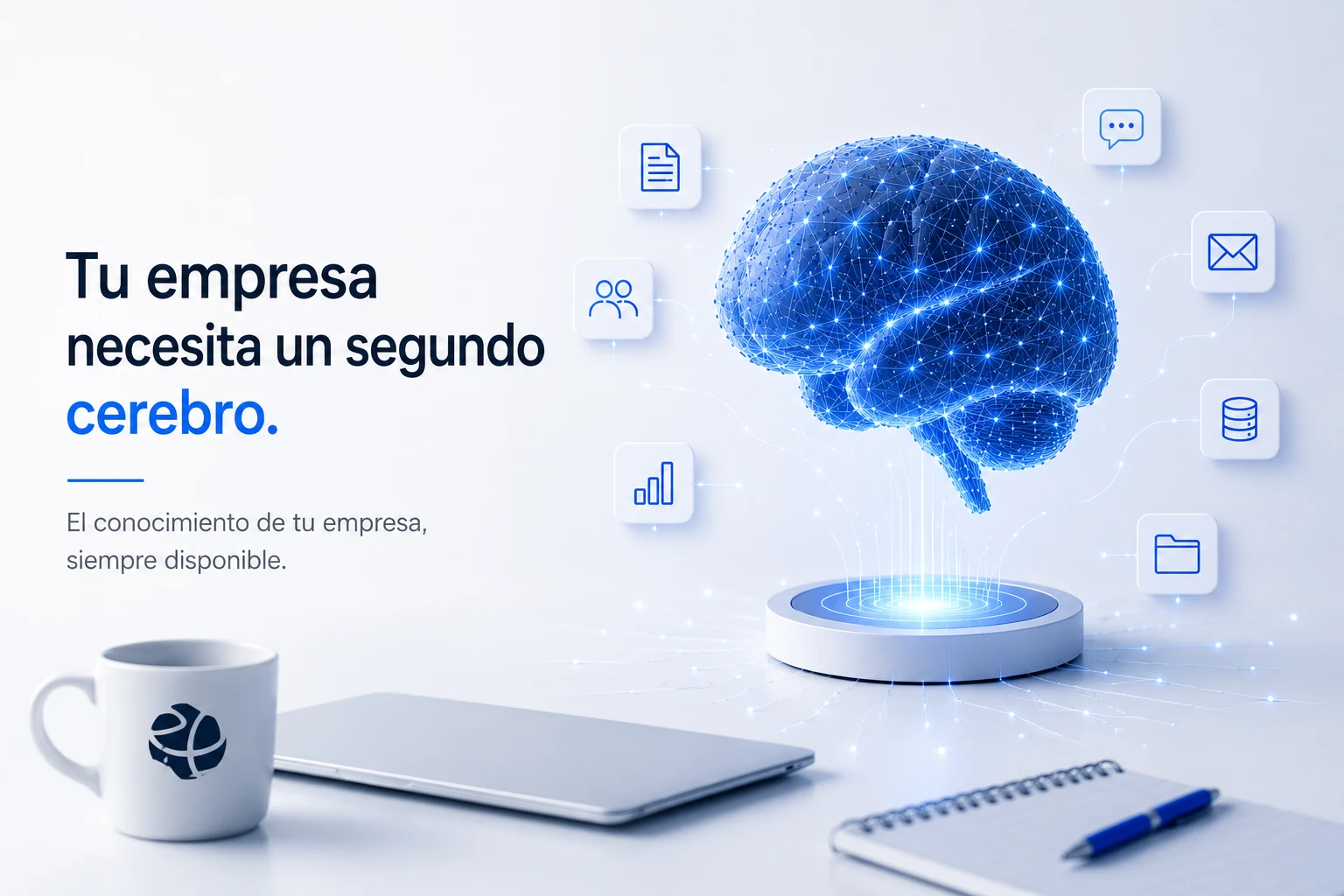 Tu empresa no necesita más herramientas. Necesita un cerebro.